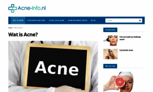 Acne-info.nl thumbnail