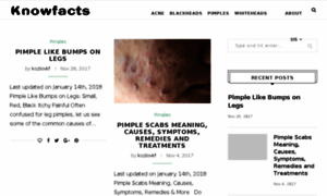 Acne.knowfacts.org thumbnail