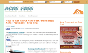 Acnefreetreatment.atfree.org thumbnail