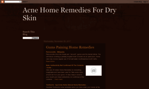 Acnehomeremediesfordryskinrushieru.blogspot.com thumbnail