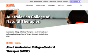 Acnt.edu.au thumbnail