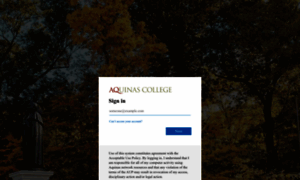 Acorn.aquinas.edu thumbnail