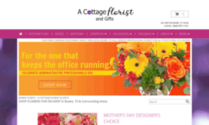 Acottageflorist.com thumbnail