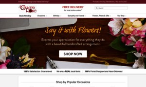 Acountryroseflowershop.com thumbnail