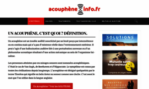 Acouphene-info.fr thumbnail