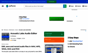 Acoustic-labs-audio-editor.en.softonic.com thumbnail