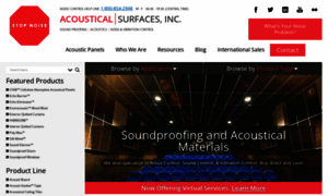Acousticalsurfaces.com thumbnail