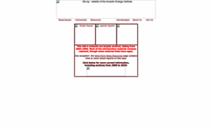 Acousticecology.org thumbnail