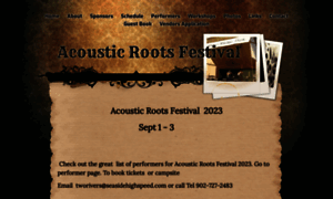 Acousticrootsfestival.com thumbnail