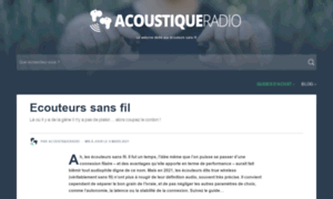 Acoustiqueradio.fr thumbnail