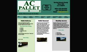 Acpallet.com thumbnail