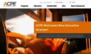 Acpe.edu thumbnail