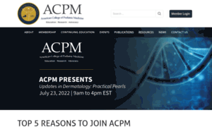Acpmed.org thumbnail