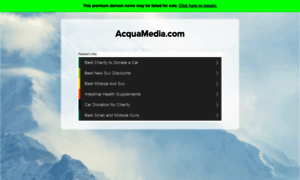 Acquamedia.com thumbnail