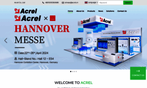 Acrel-global.com thumbnail