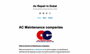 Acrepairservicesindubai.wordpress.com thumbnail