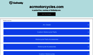 Acrmotorcycles.com thumbnail