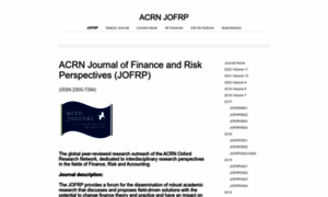 Acrn-journals.eu thumbnail