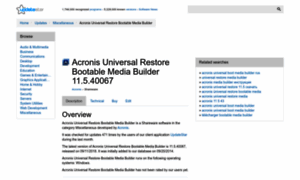 Acronis-universal-restore-bootable-media-builder.updatestar.com thumbnail