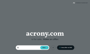 Acrony.com thumbnail