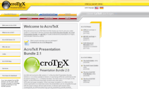 Acrotex.net thumbnail
