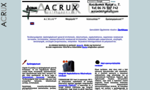Acrux.hu thumbnail