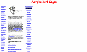 Acrylicbirdcages.com thumbnail