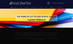 Acrylicsheetform.com.au thumbnail