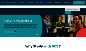 Acs.edu.au thumbnail