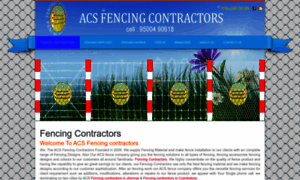 Acsfencingcontractors.in thumbnail