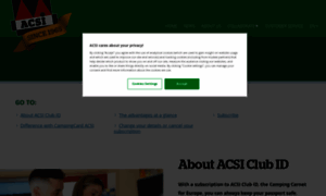 Acsiclubid.co.uk thumbnail