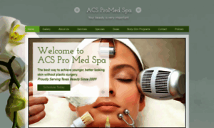 Acspromedspa.com thumbnail