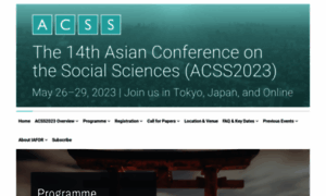 Acss.iafor.org thumbnail