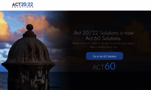 Act2022solutions.com thumbnail