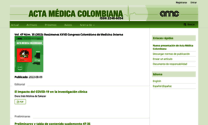 Actamedicacolombiana.com thumbnail