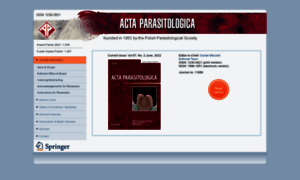 Actaparasitologica.pan.pl thumbnail