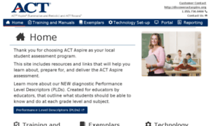 Actaspire.pearson.com thumbnail