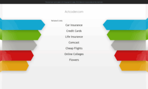 Actcoder.com thumbnail