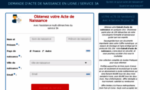 Acte-de-naissance.aide-formalites.com thumbnail