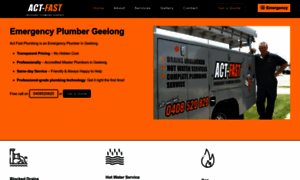 Actfastplumbing.com.au thumbnail