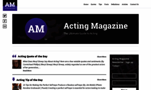 Actingmagazine.com thumbnail