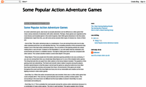 Action-adventure-game.blogspot.com thumbnail