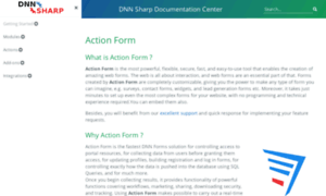 Action-form.dnnsharp.com thumbnail
