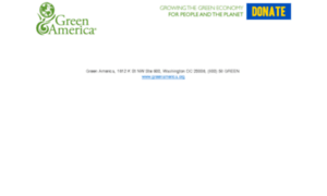 Action.greenamerica.org thumbnail