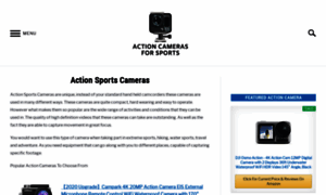 Actioncamerasforsports.com thumbnail