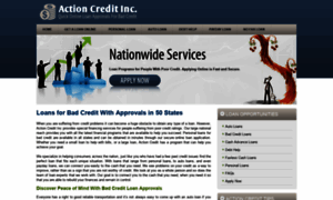 Actioncreditinc.com thumbnail