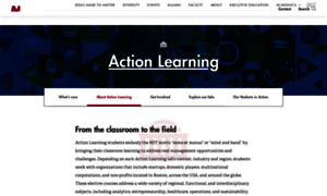 Actionlearning.mit.edu thumbnail