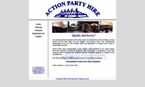 Actionpartyhire.com.au thumbnail