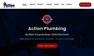 Actionplumbinglawrence.com thumbnail