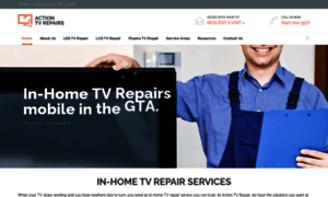 Actiontvrepairs.com thumbnail